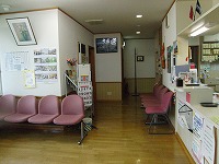 草山診療所待合室