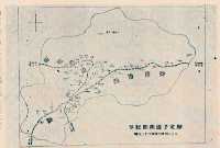 阪鶴鉄道予定線地図の写真