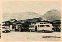 1955年頃の福知山線篠山口駅の写真