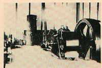 1910年に上河原町に設置された火力発電所の写真