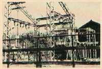 1955年の篠山配電局変電所の写真